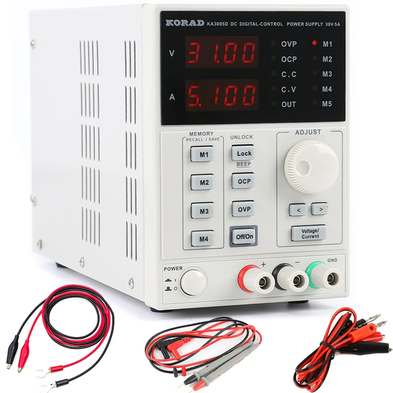Linear Lab Power Supply Adjustable - KORAD 3005D 3005DS alimentation cc linéaire